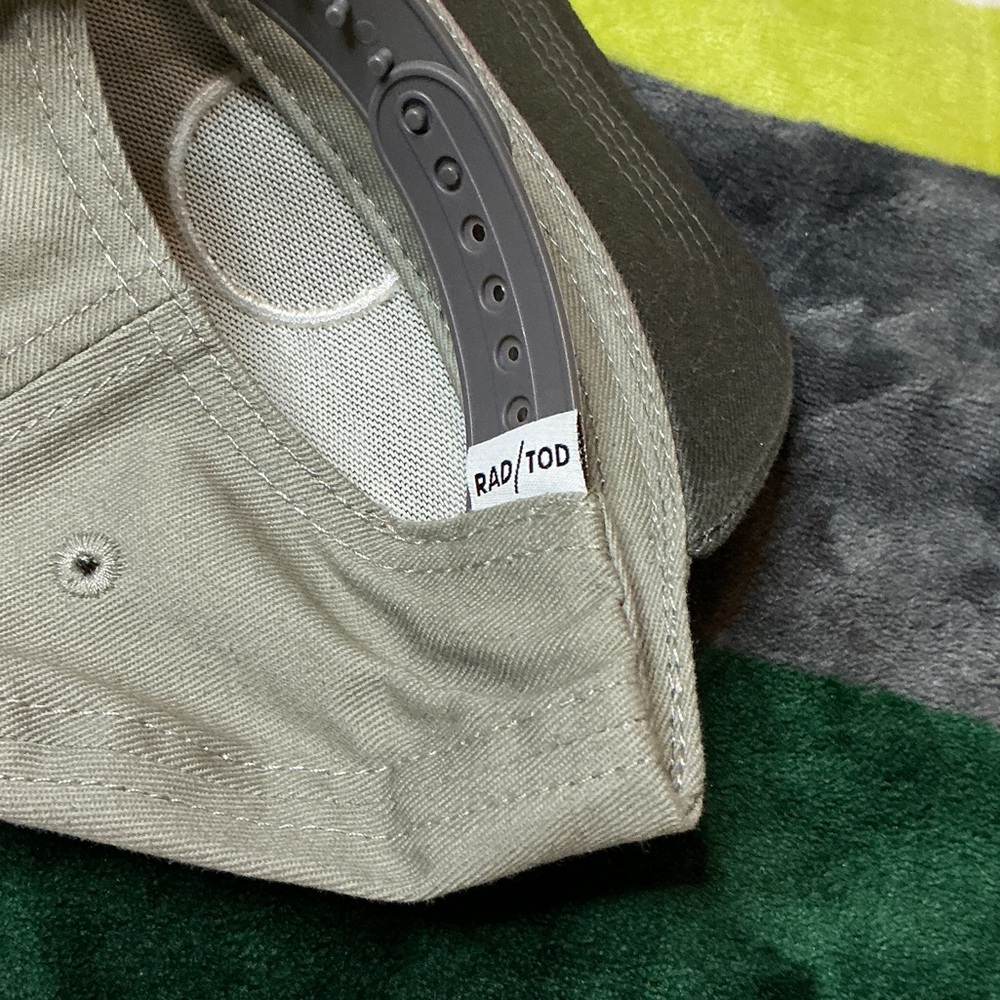 Kids Grey RAD/TOD Cap - Picture 6 of 7